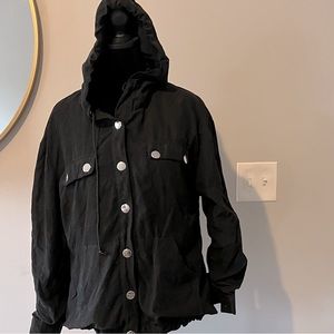 Three of Something Lightweight Hooded Jacket